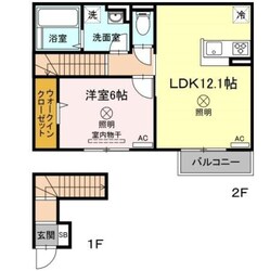 グリーンビューの物件間取画像